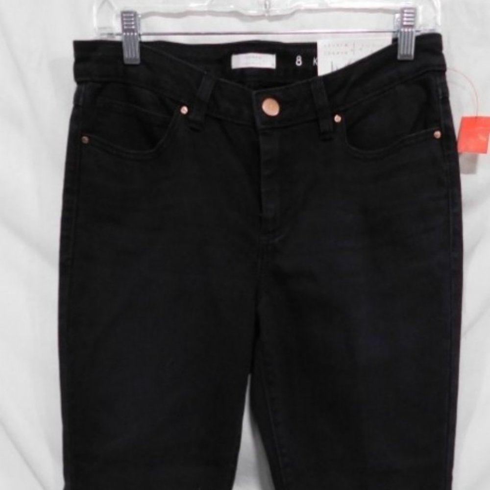 Black denim pants